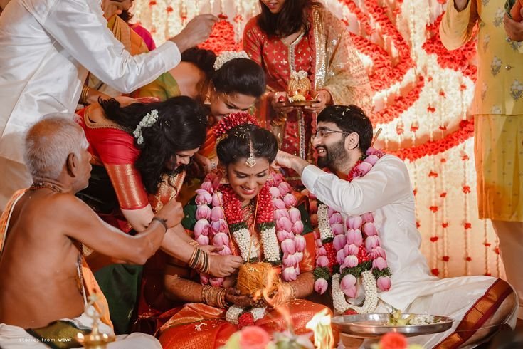 Floral mandap